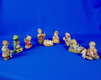 Berta Hummel Miniature Nativity Set