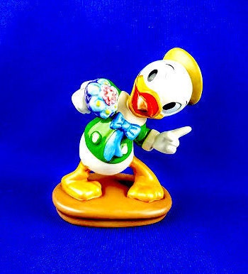 ディズニーWDCC Mr.ダックステップアウト Mr Duck Steps Out Dewey I Got Something For You. by WDCC