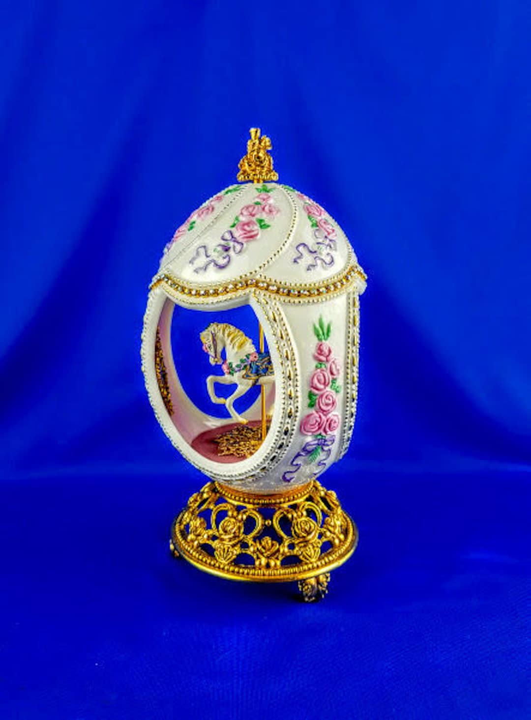 【ビンテージ 】フランクリンミント カルーセルオルゴール 天使 il_1080xN.1393648951_tfiq.jpg