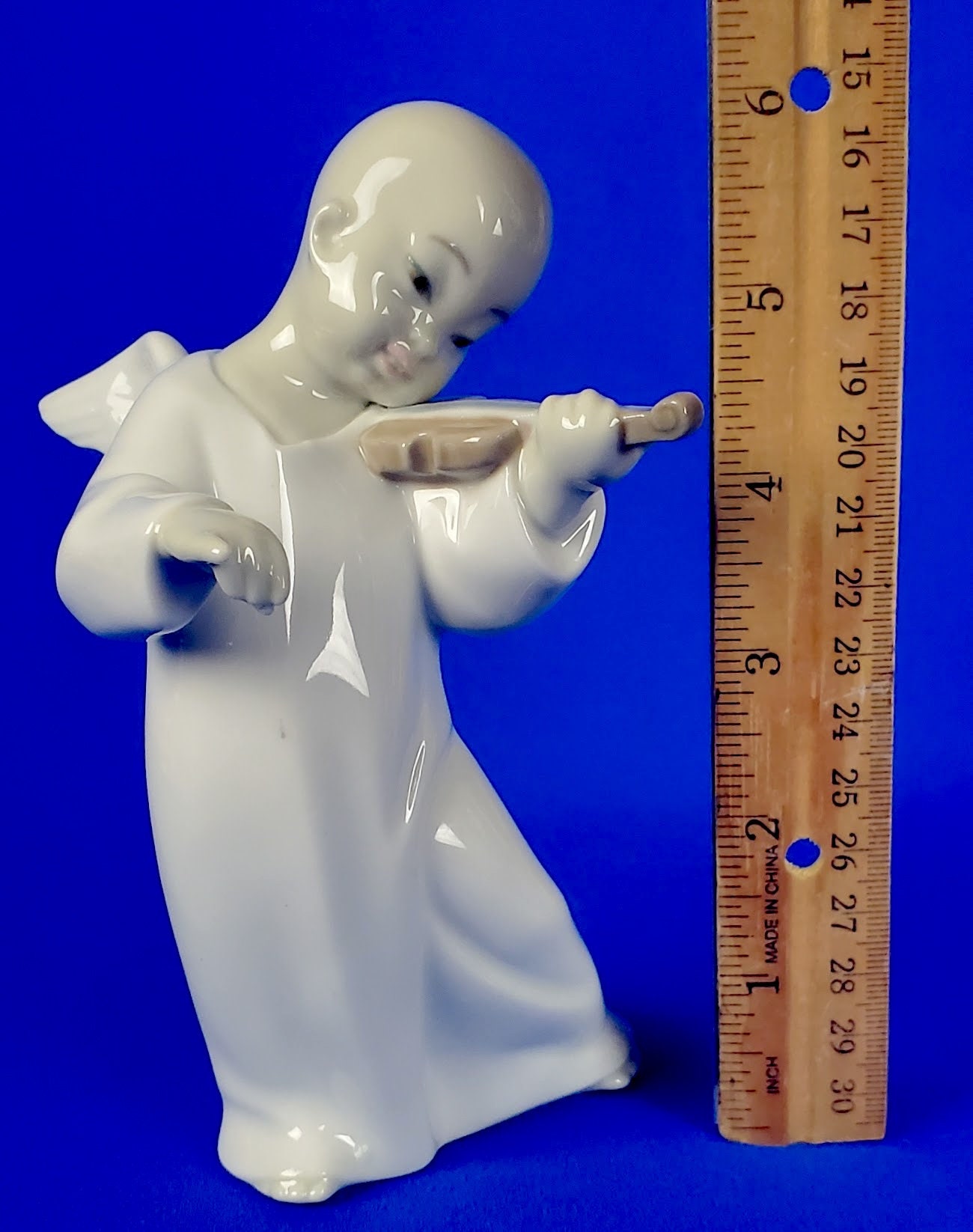 Lladro - Asian Angel With a Violin - Etsy