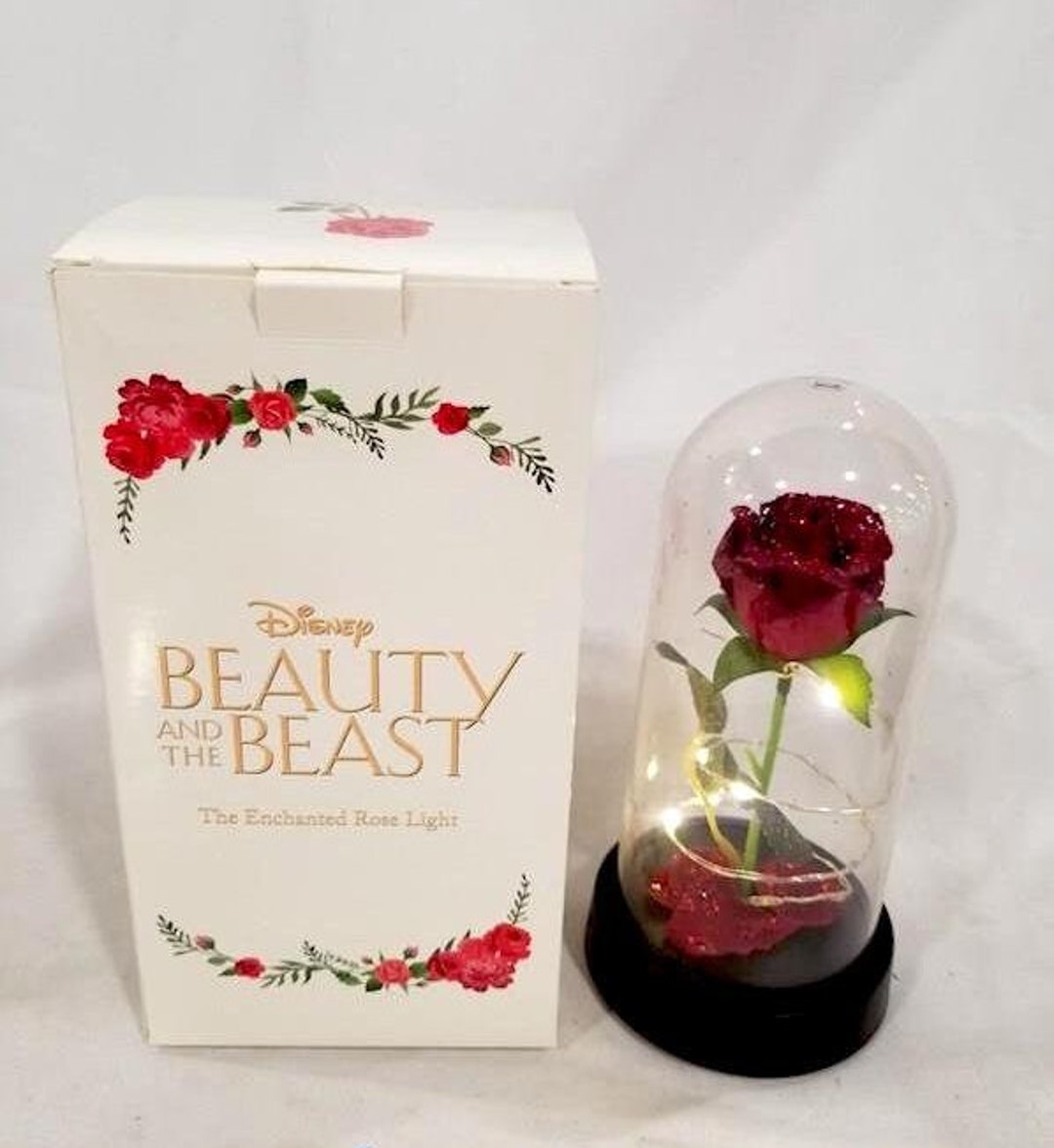 Disney Enchanted Rose Light Etsy