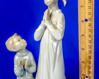 Lladro - Teaching to Pray - Etsy UK
