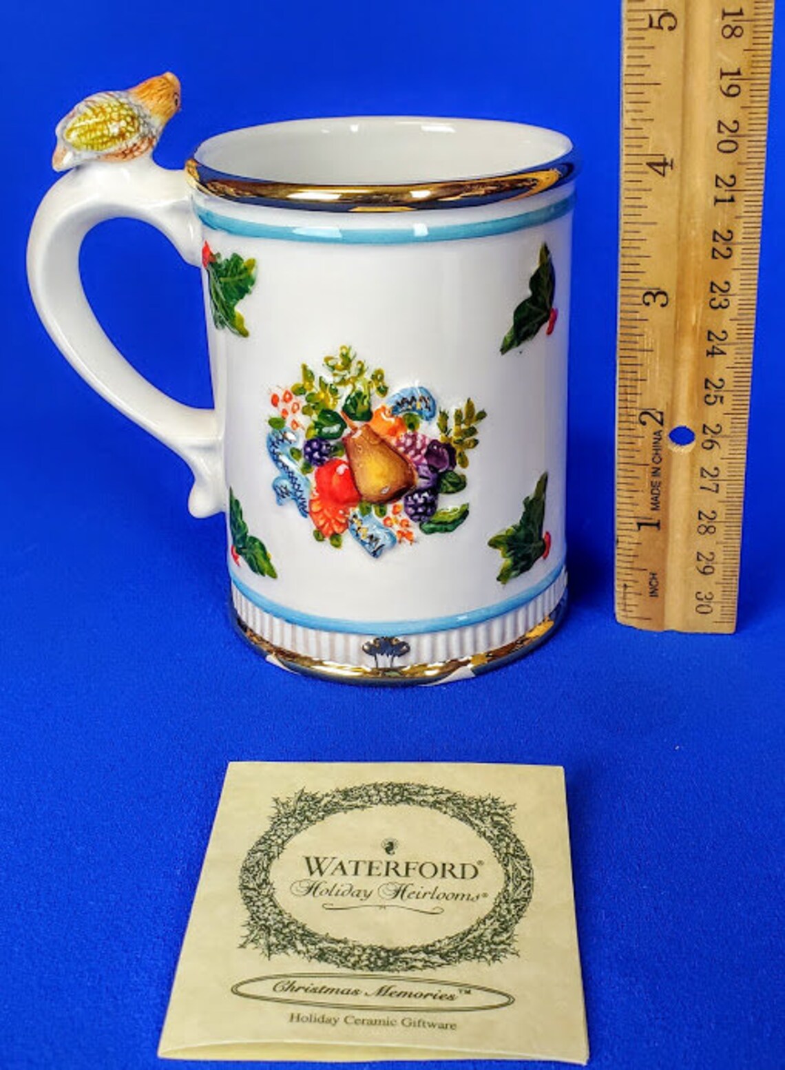 Waterford Holiday Heirloom Christmas Mug Etsy UK