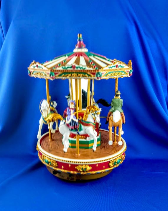 Mr. Christmas Merry Go Round - Etsy