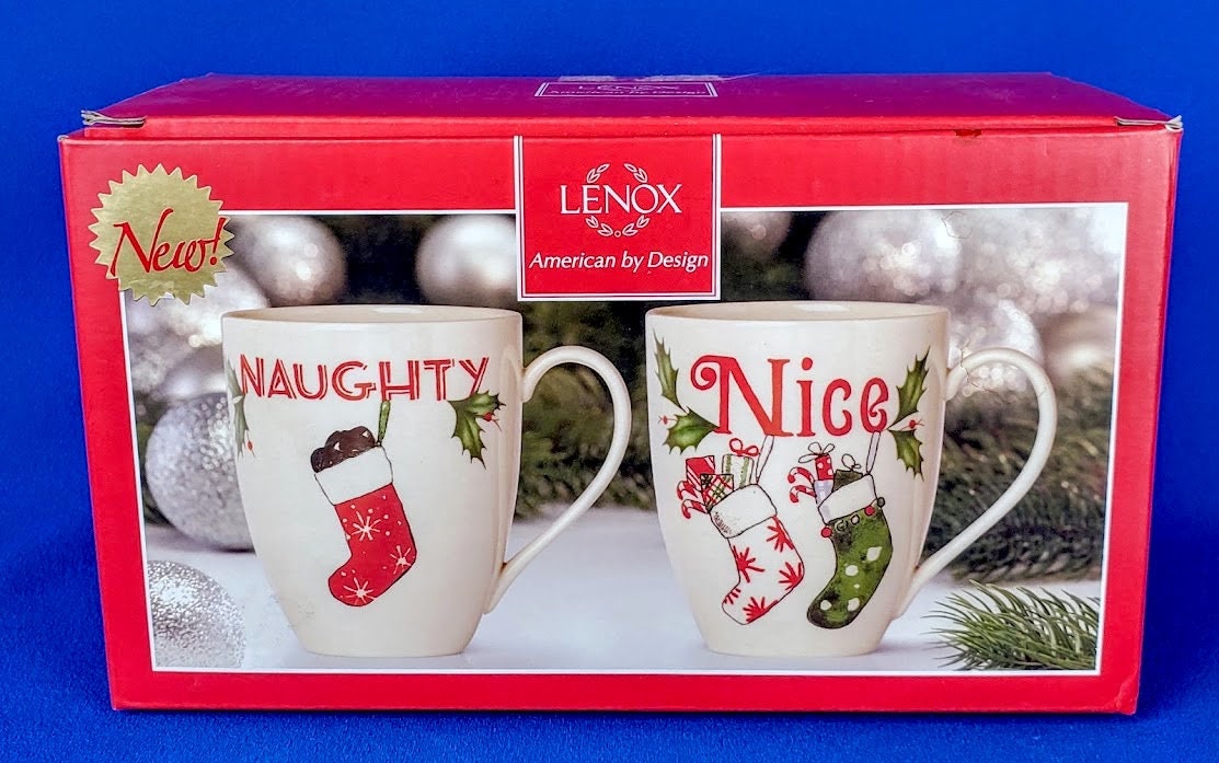 Naughty & Nice 2-Piece Mug Set – Lenox Corporation