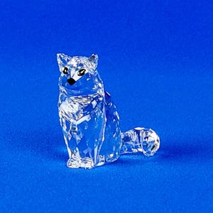 Swarovski Crystal Sitting Cat
