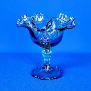 Fenton Ruffled Edge Candy Dish