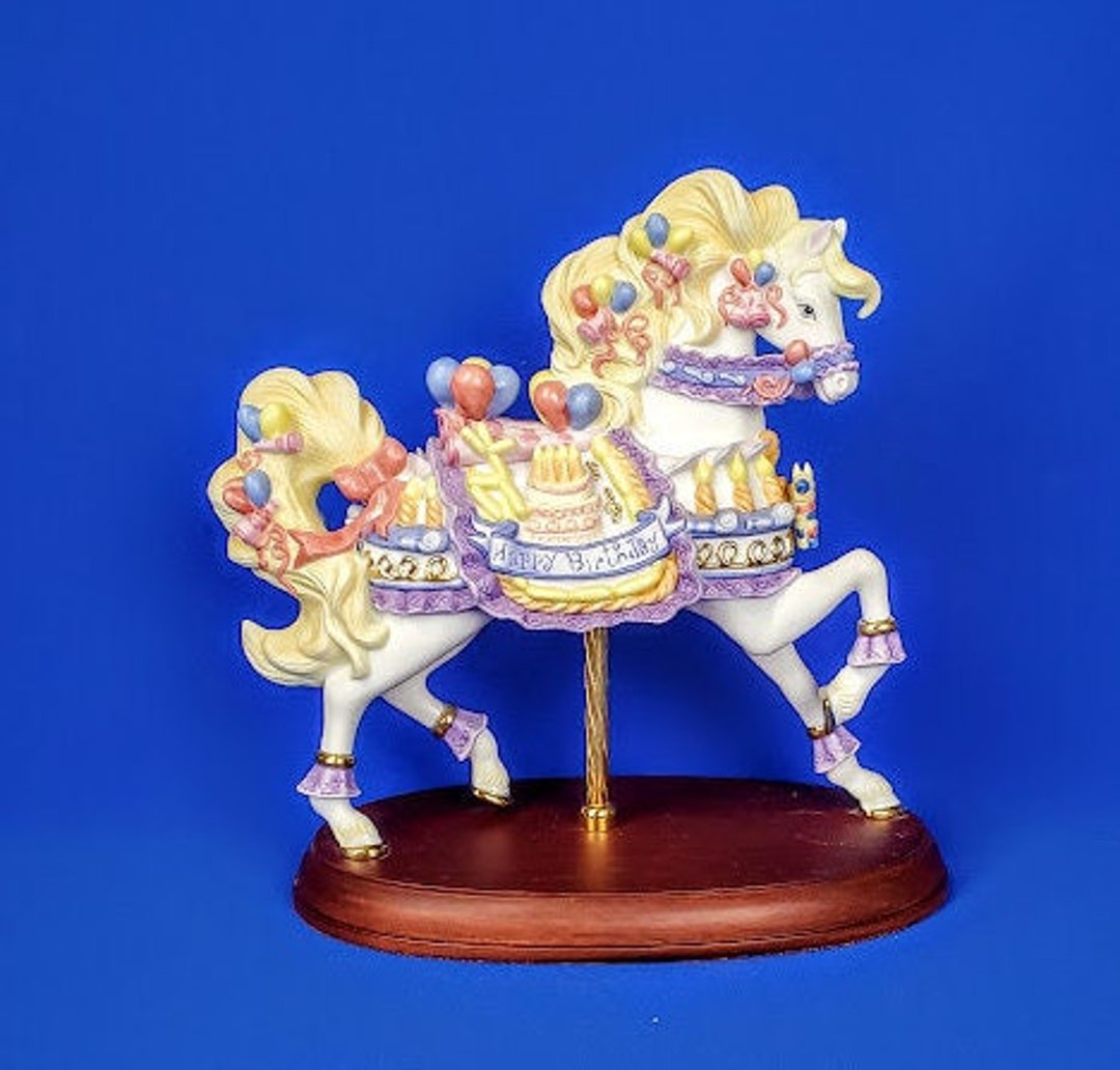 Lenox Carousel Horse Etsy