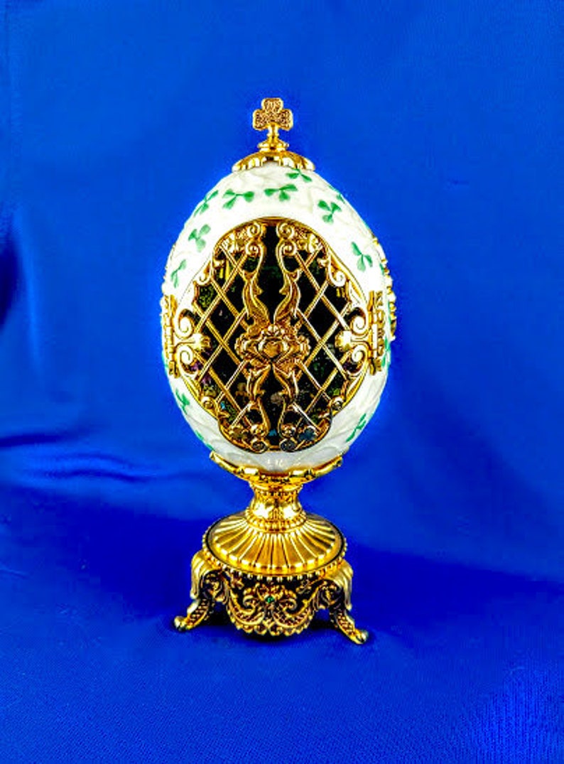 Franklin Mint House of Faberge Emerald Isle Collectors Egg Etsy