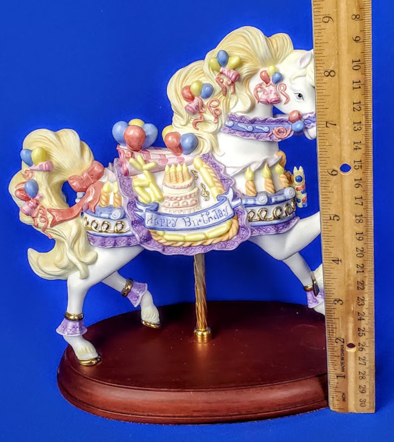 Lenox Carousel Horse Etsy