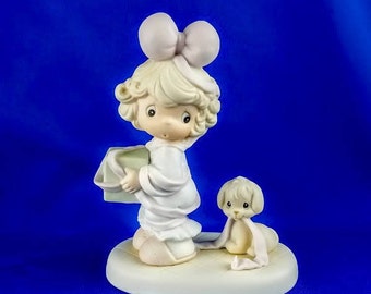 Tied Up For The Holidays Precious Moments Figurine