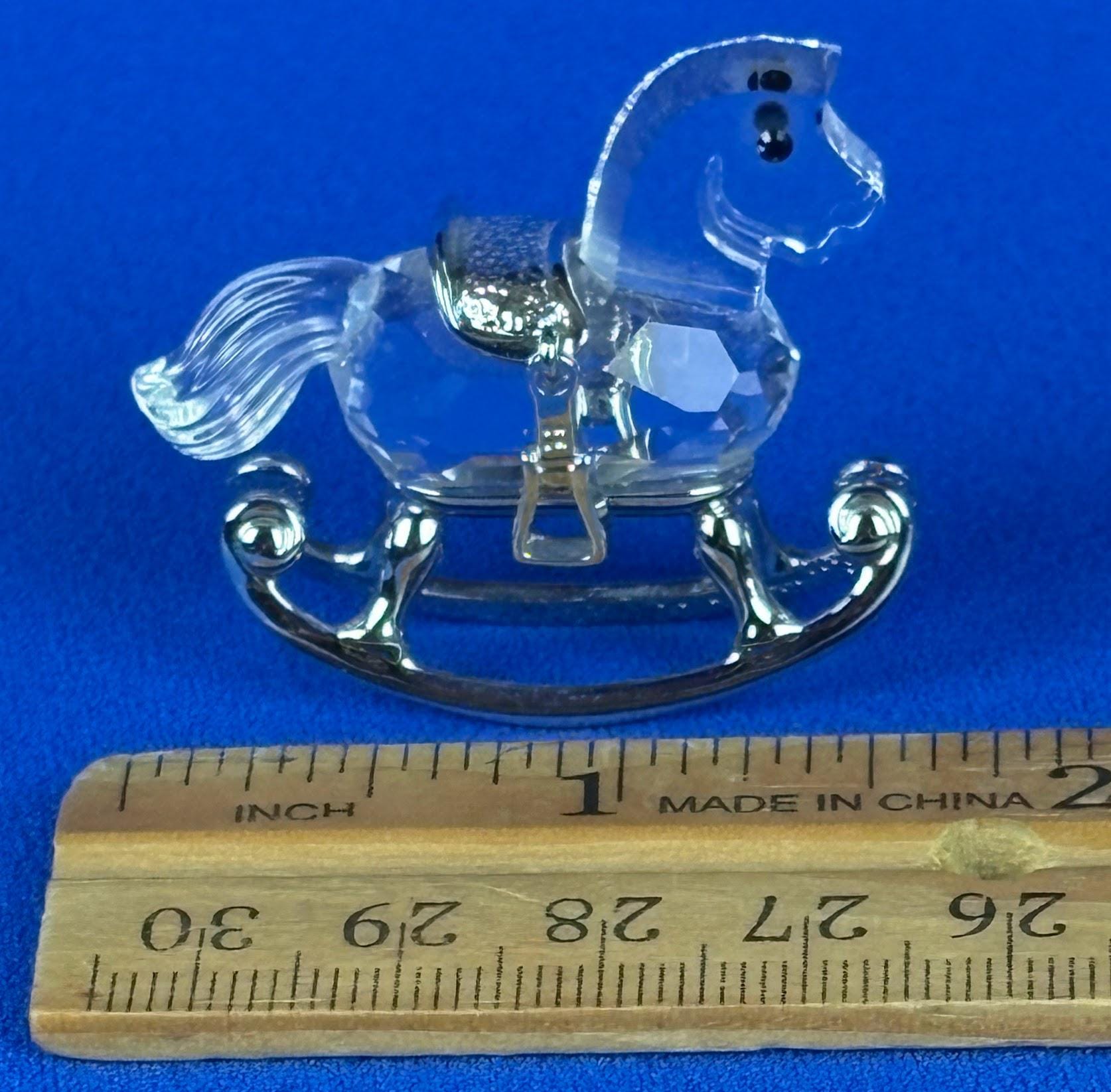 Swarovski Crystal Memories Rocking Horse - Etsy