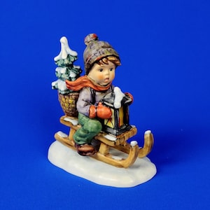 Large Ride Into Christmas Hummel Figurine
