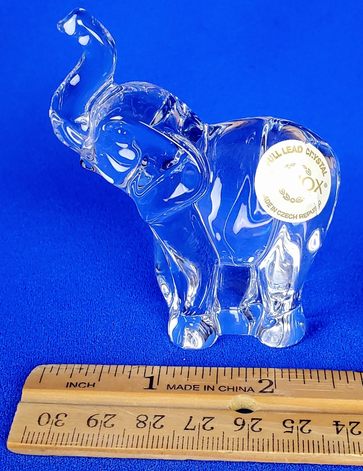 ★ BLUE ELEPHANT★ RINOX grey crystal 03706 BLUE ELEPHANT] RINOX grey crystal
