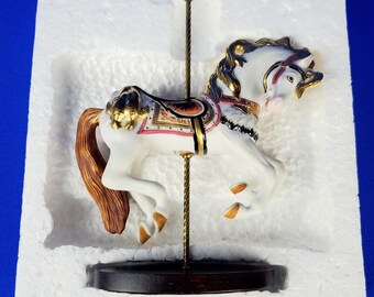 Franklin Mint Carousel Horse - Etsy