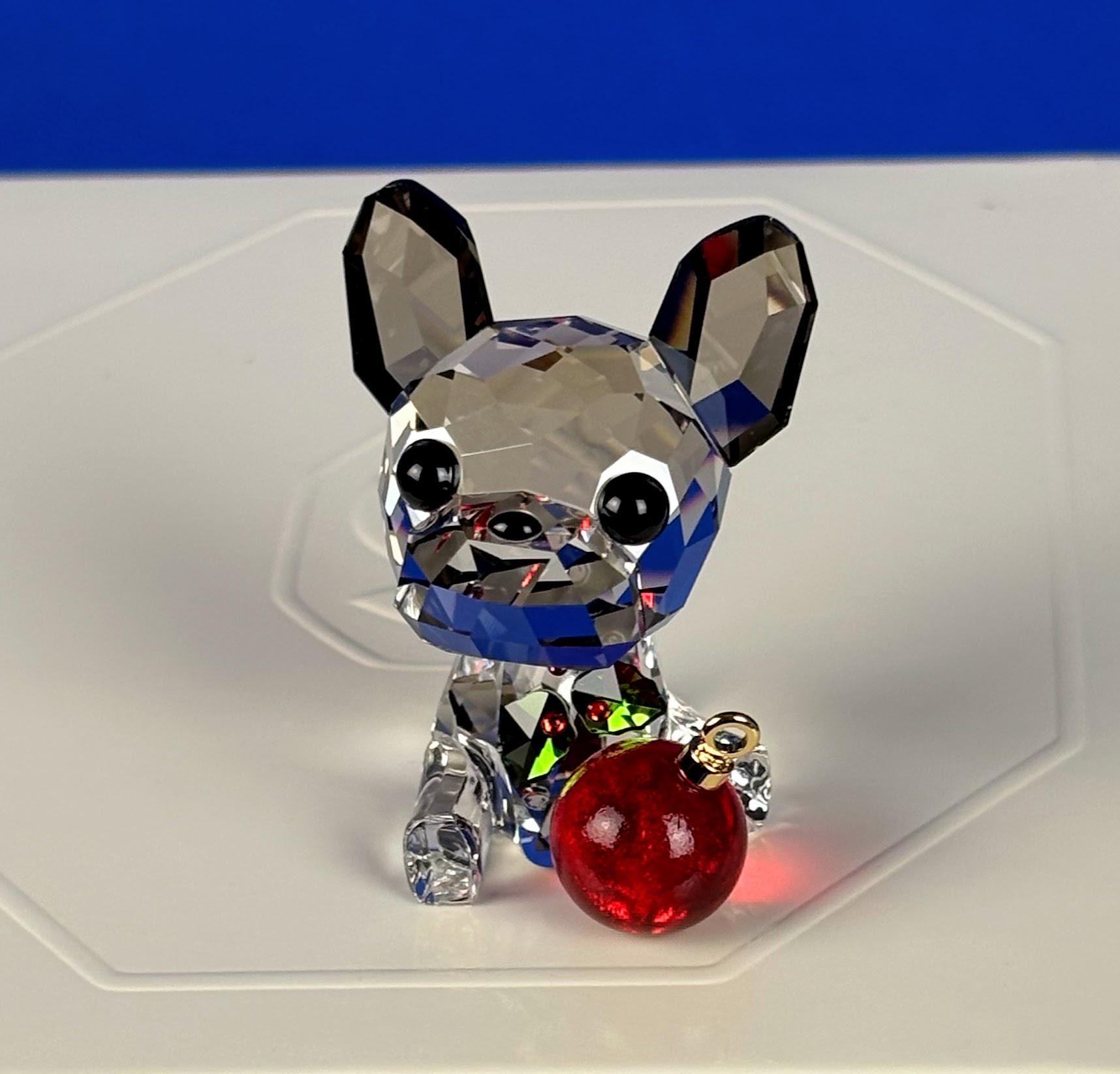 Swarovski dog figurine - Etsy 日本