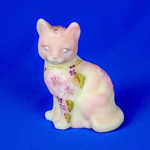 Fenton Glass Cat