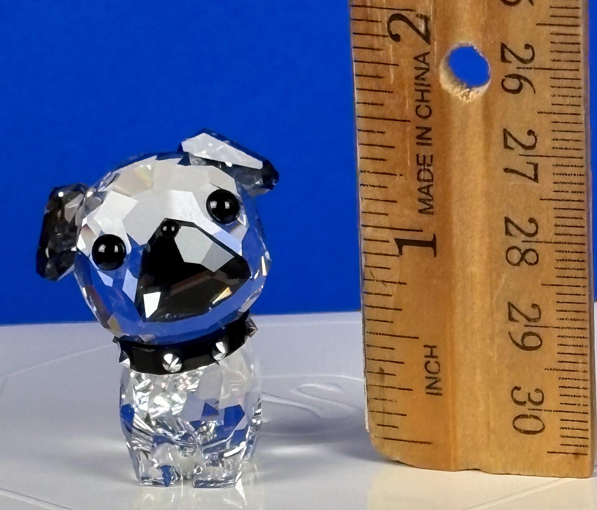 Swarovski Crystal Roxy the Pug - Etsy