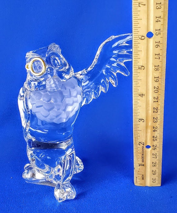 クリスタル彫刻 プーさん 美品✨廃盤品✨ スワロフスキー くまのプーさん クリスタル