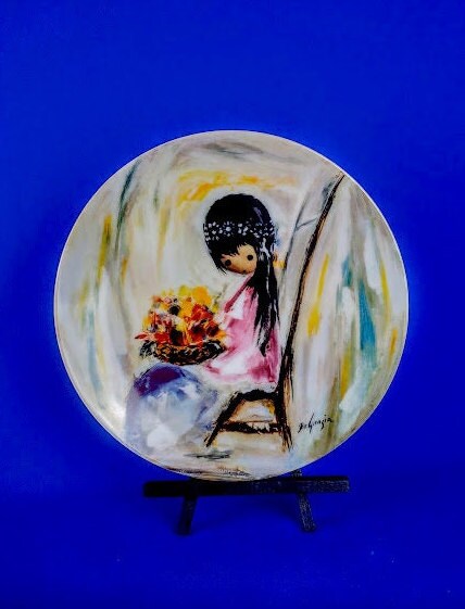 Degrazia Collector's Plate - Fiesta Flowers - Etsy