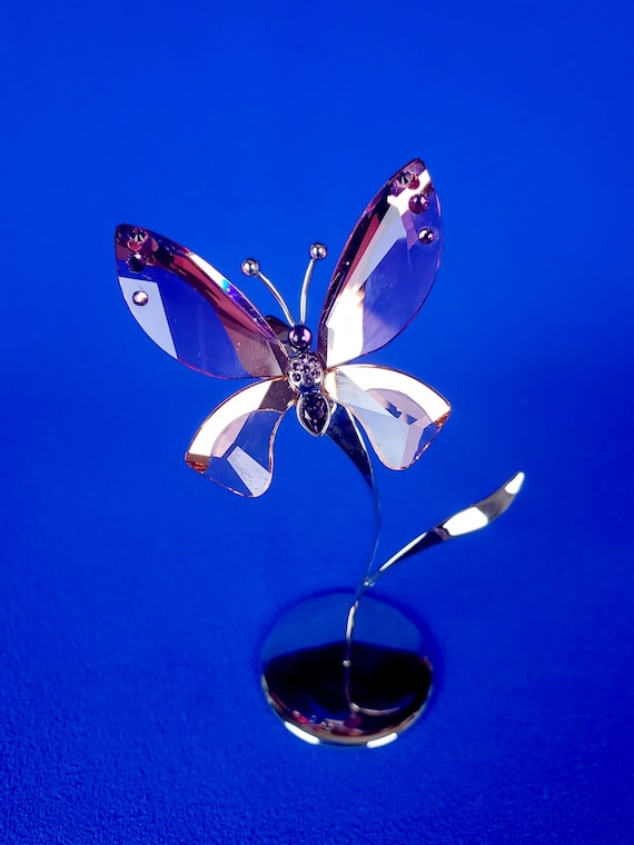 Swarovski Paradise Aqua Padparadscha Butterfly - Etsy