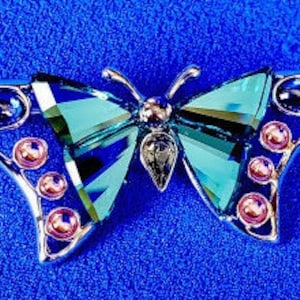 Swarovski Crystal Paradise Alua Butterfly Brooch