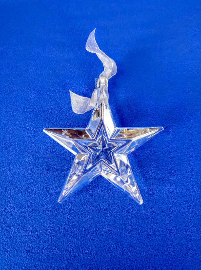Waterford Crystal Star Ornament Etsy