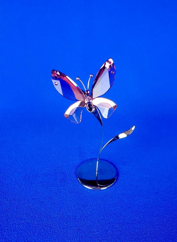 Swarovski Paradise Aqua Padparadscha Butterfly - Etsy