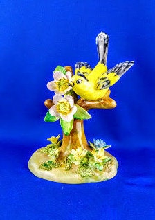 クラウン・スタッフォードシャー ゴシキヒワ フィギュリン J.T. Jones Crown Staffordshire J. T. Jones - Goldfinch - Etsy