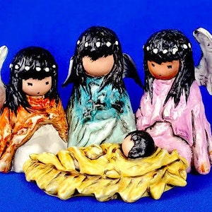 Rare - Fiesta Angels   - De Grazia Figurine