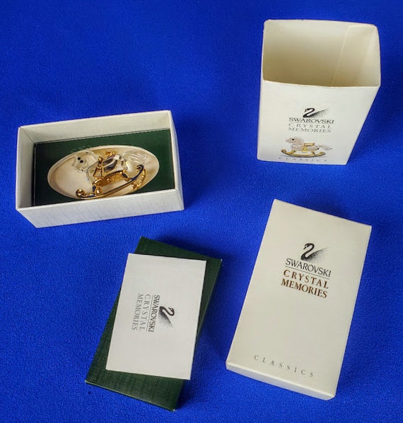 Swarovski Crystal Memories Rocking Horse - Etsy