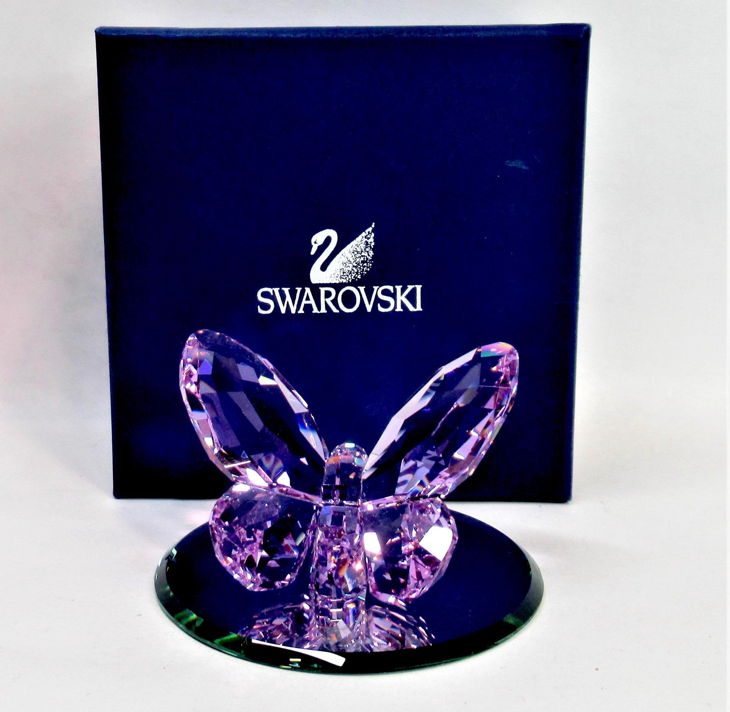 Swarovski Crystal Purple Butterfly - Etsy Swarovski Crystal Purple Butterfly - Etsy