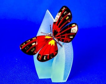 Swarovski Crystal Paradise Bugs Butterfy, Rare Magnetic Butterfly