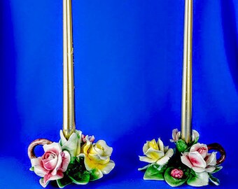 Capodimonte Candle Holders