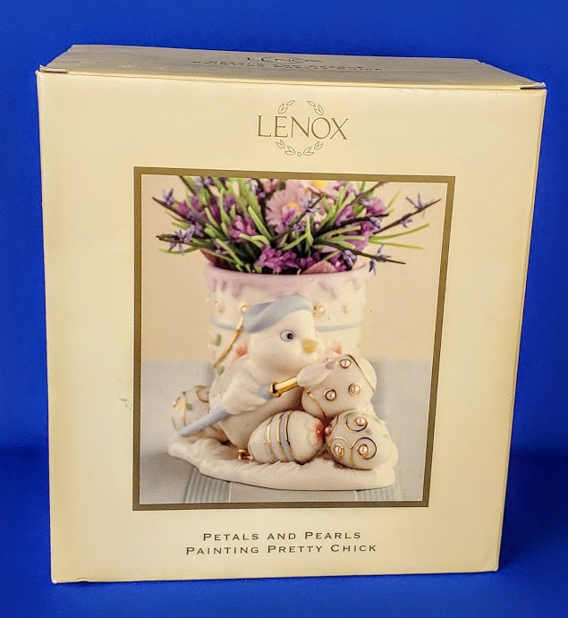 Lenox Petals and Pearls Planter Etsy
