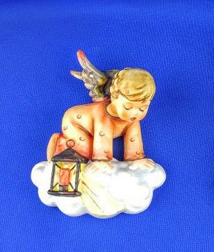Hummel red Angel Wall Plaque