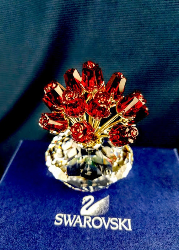 Swarovski Red Roses - Etsy