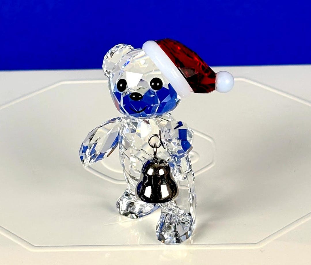 Swarovski Kris Bear With Christmas Bell - Etsy