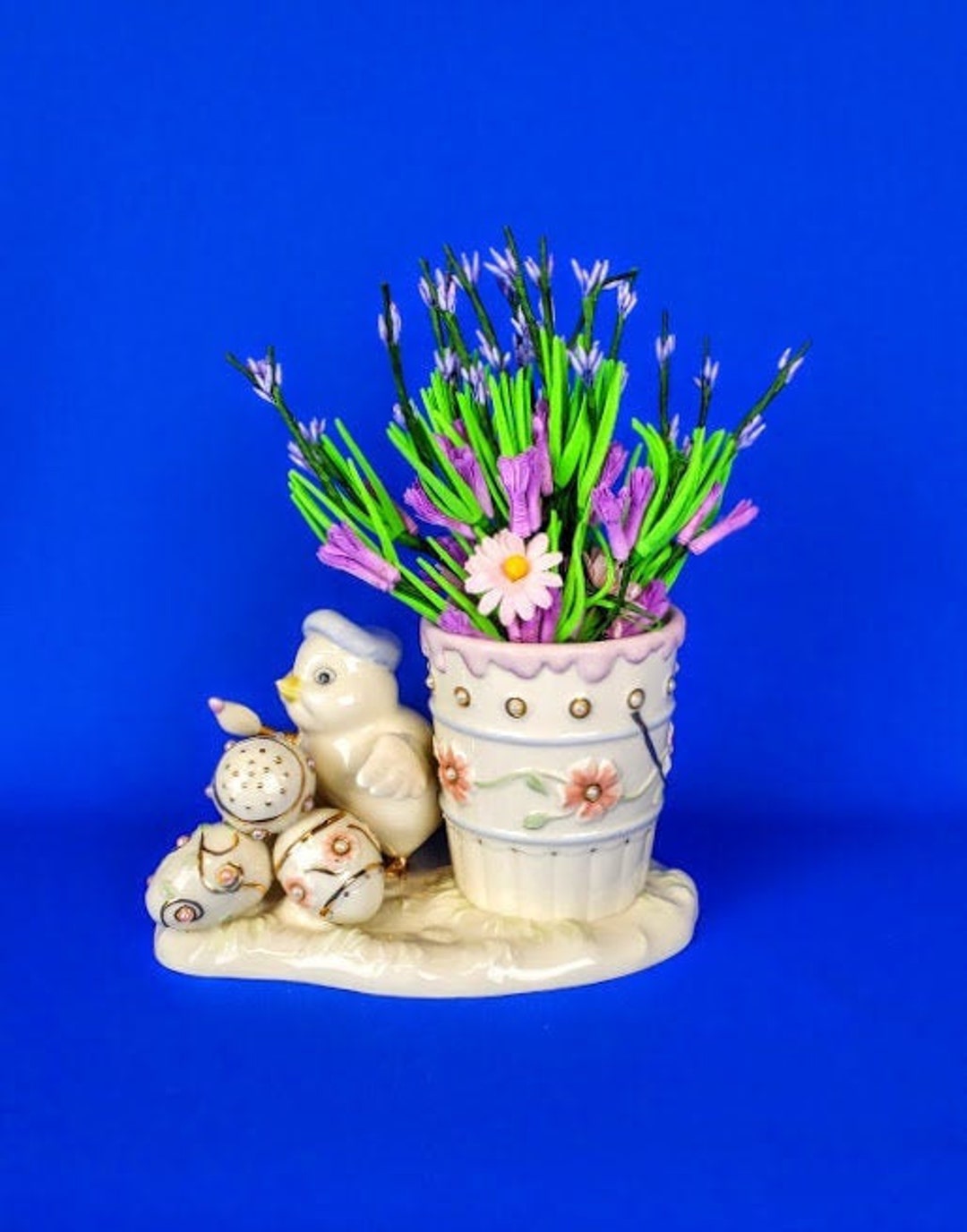 Lenox Petals and Pearls Planter Etsy