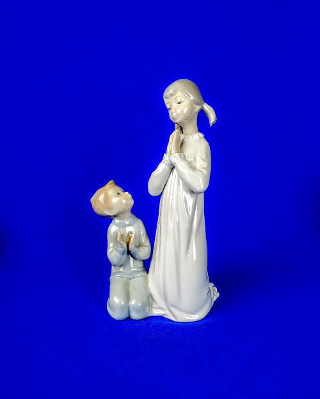 Lladro - Teaching to Pray - Etsy UK