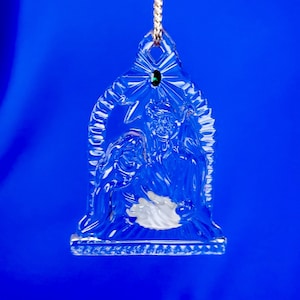 Gorham Crystal Christmas Tree Ornament