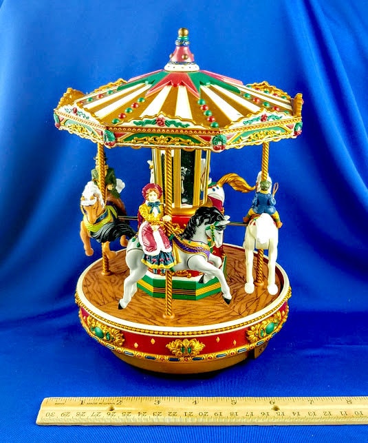 Mr.Christmas メリーゴーランド Mr. Christmas Merry Go Round - Etsy