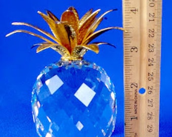 SWAROVSKI スワロフスキー ラージサイズ パイナップル 専用BOX付き