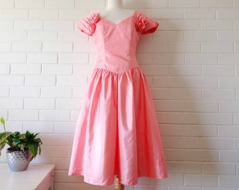 80s bridesmaid dress