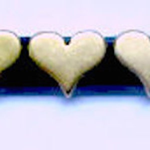 Brass Hearts Adorning Black Leather Bracelet image 5