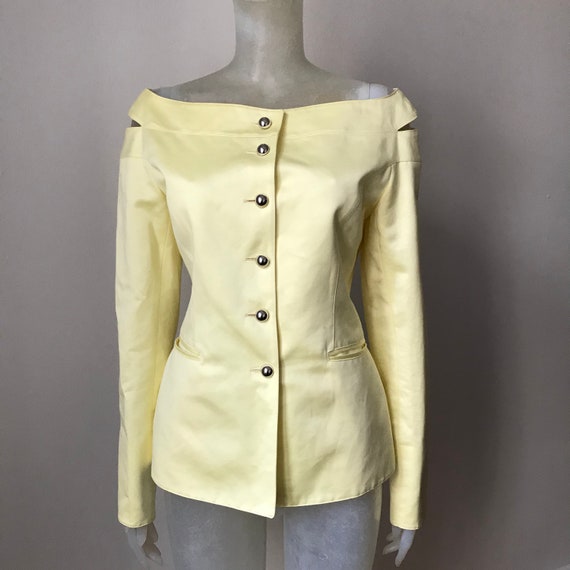 Claude Montana, silk blazer