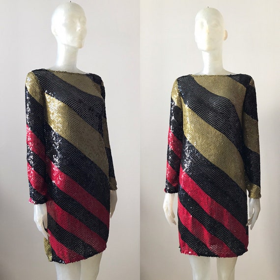 Sonia Rykiel, vintage sequin dress