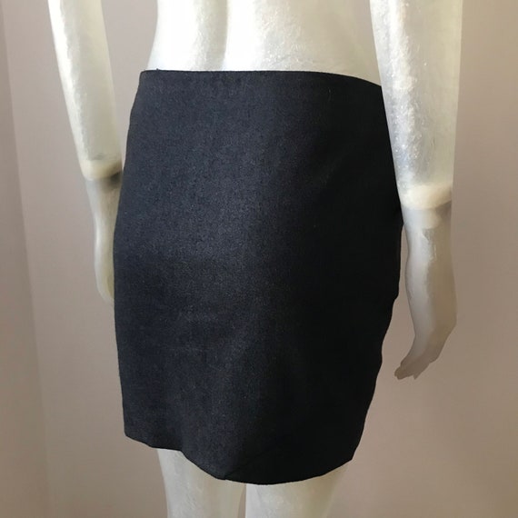 Balenciaga wool mini skirt - image 8