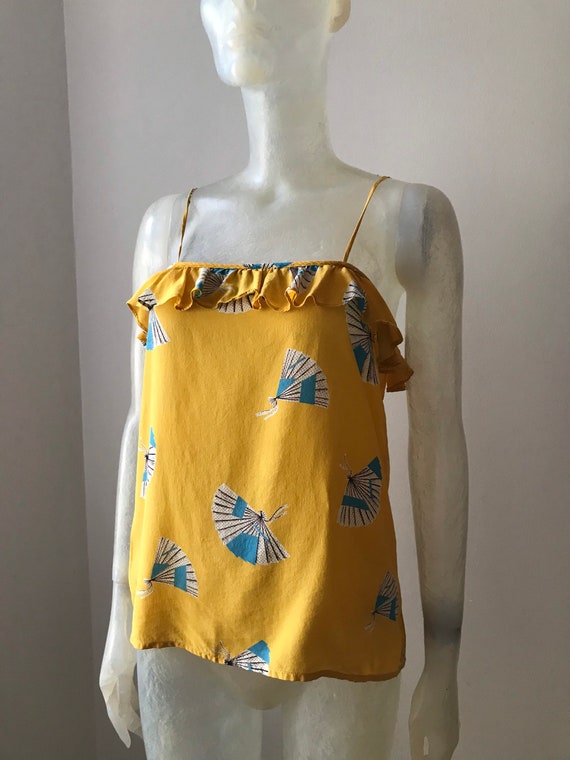 Oscar de la Renta, silk top
