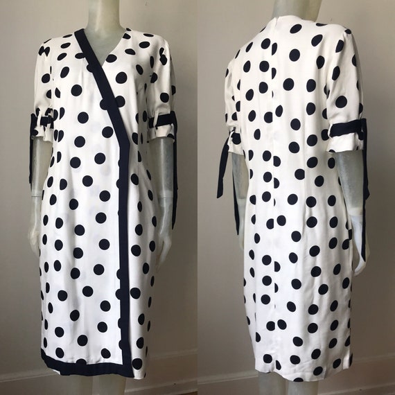 Givenchy, polka dot dress